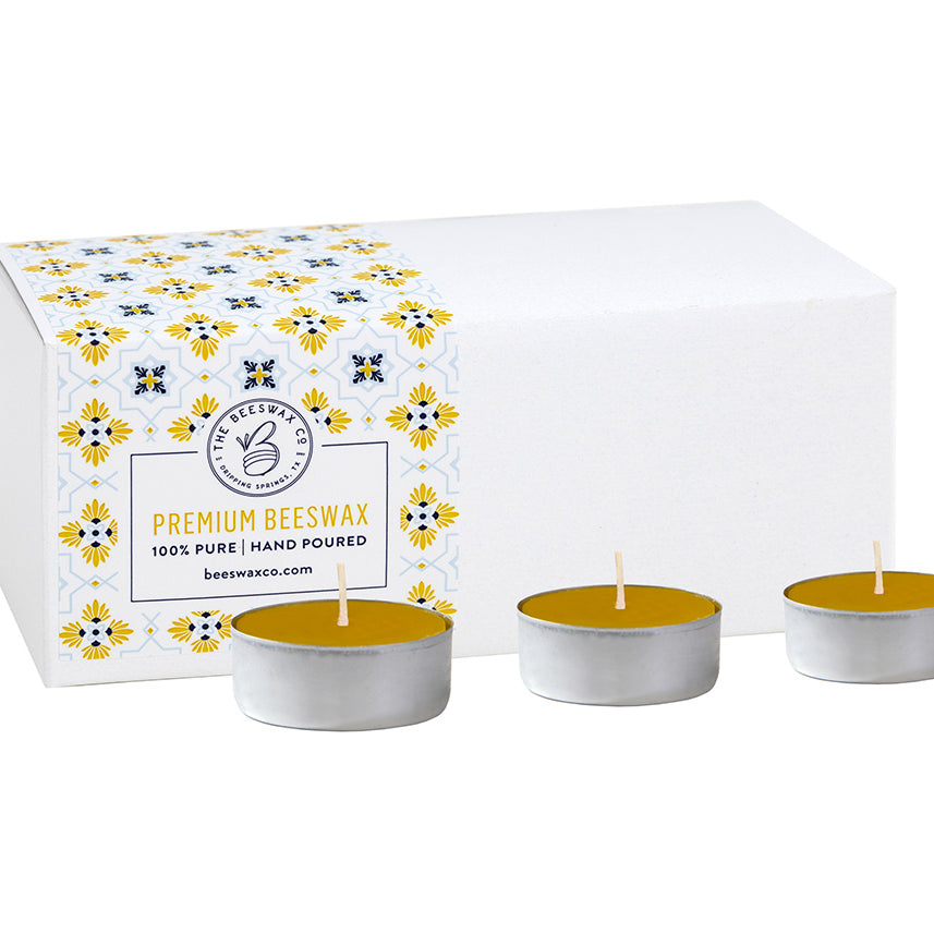 Beeswax Tea Light Candles - photo 3