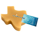 Large Texas Floating Beeswax Candle - photo 1