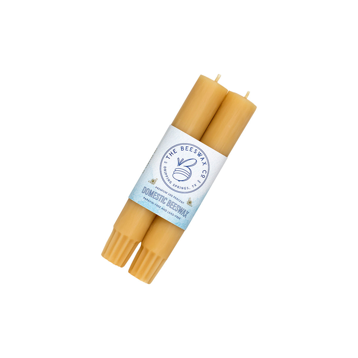 1 x 6 Beeswax Candlesticks - photo 1