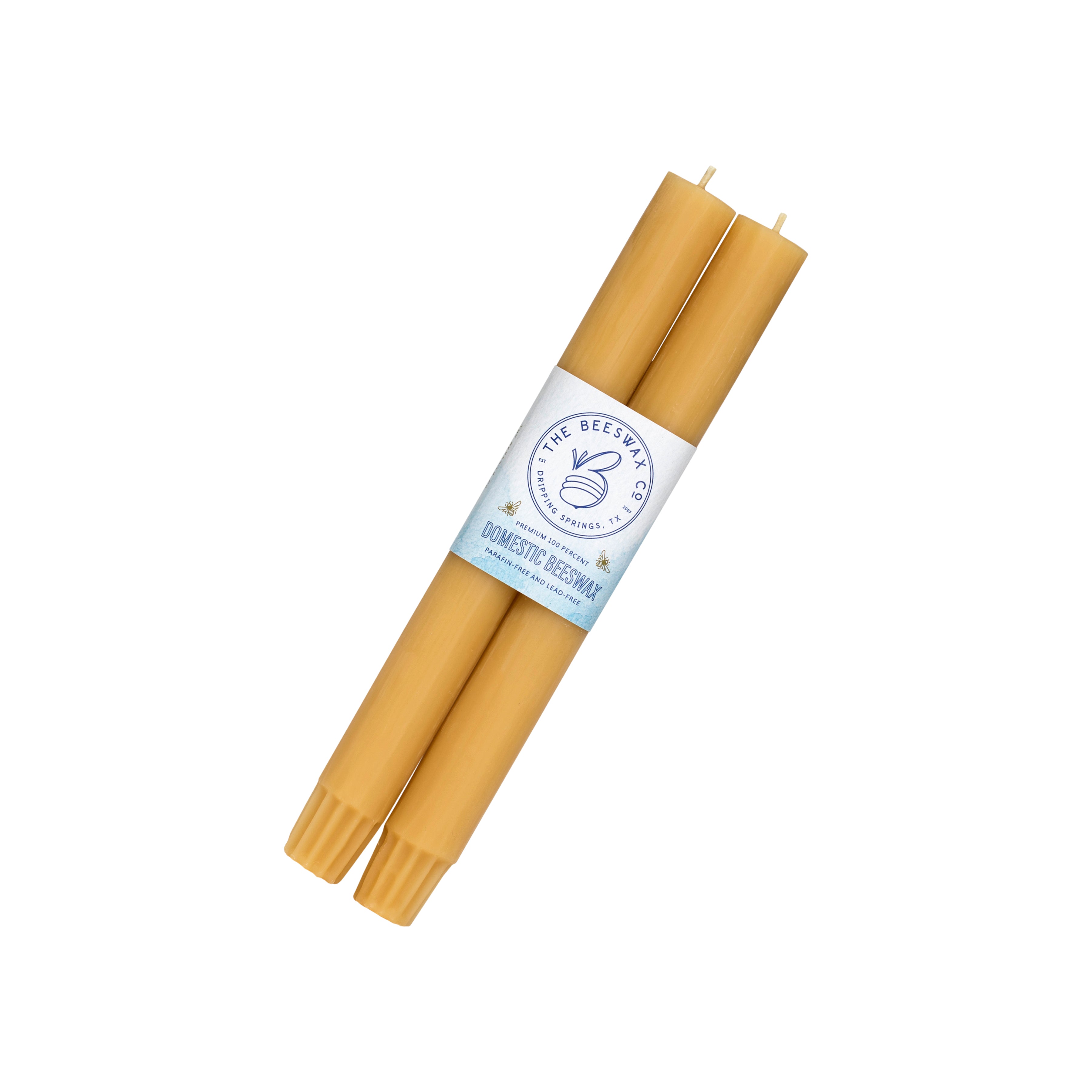 1 x 9 Beeswax Candlesticks - photo 1