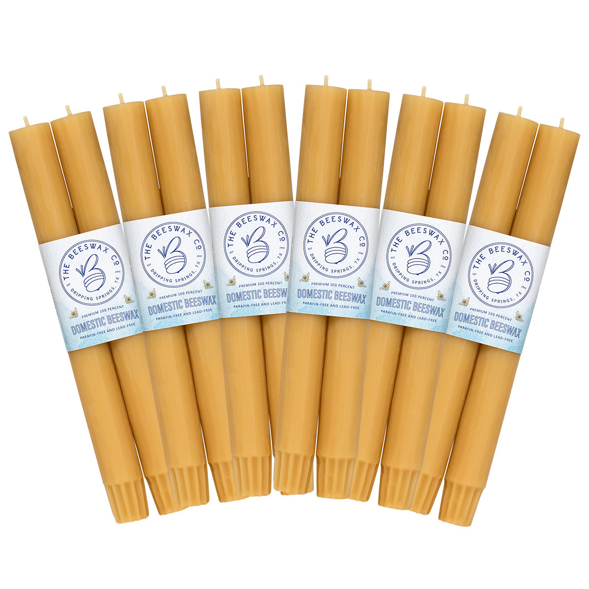 1 x 9 Beeswax Candlesticks - photo 2