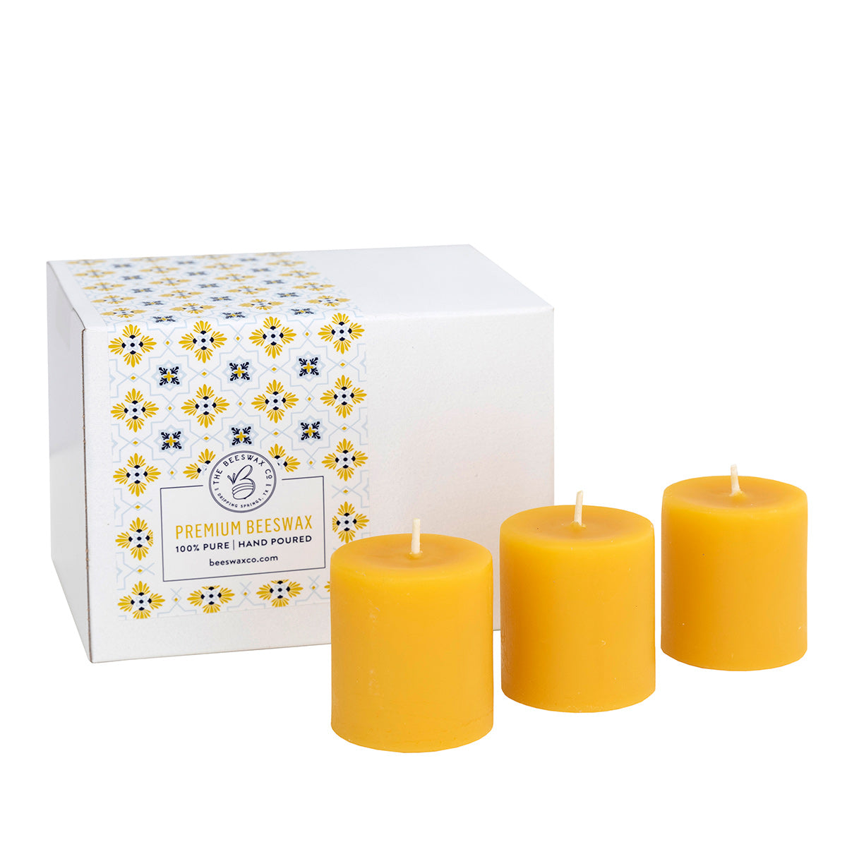 Jumbo Beeswax Votive Candles - photo 3