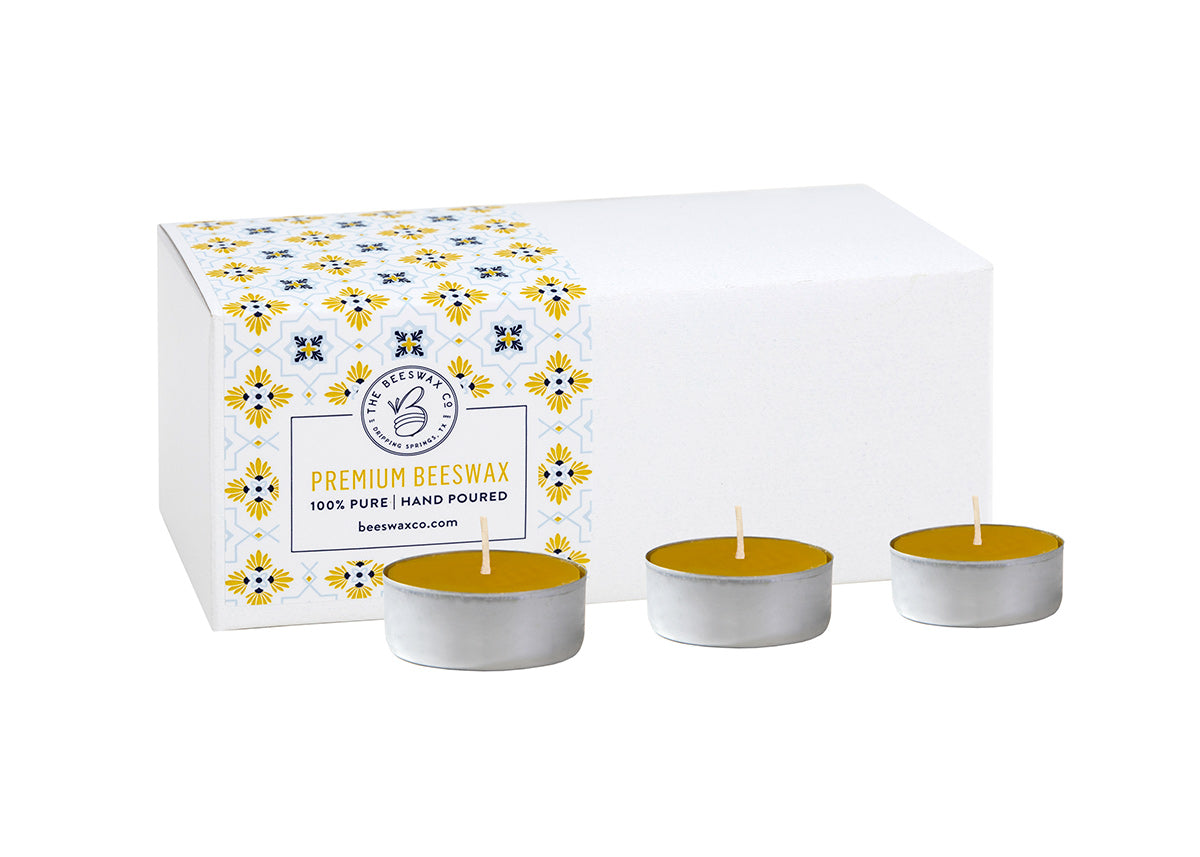Beeswax Tea Light Candles - photo 3
